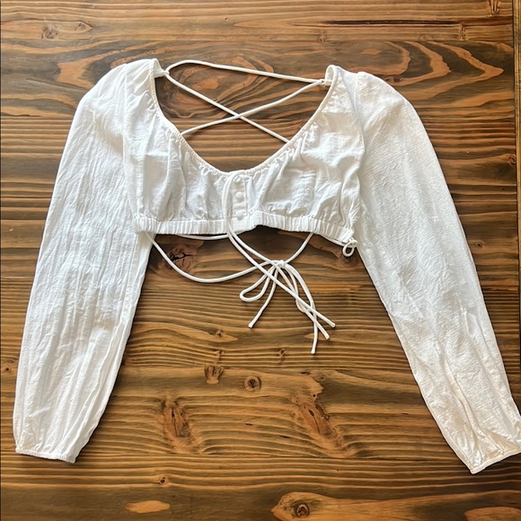Strappy Backless Top - Picture 1 of 4